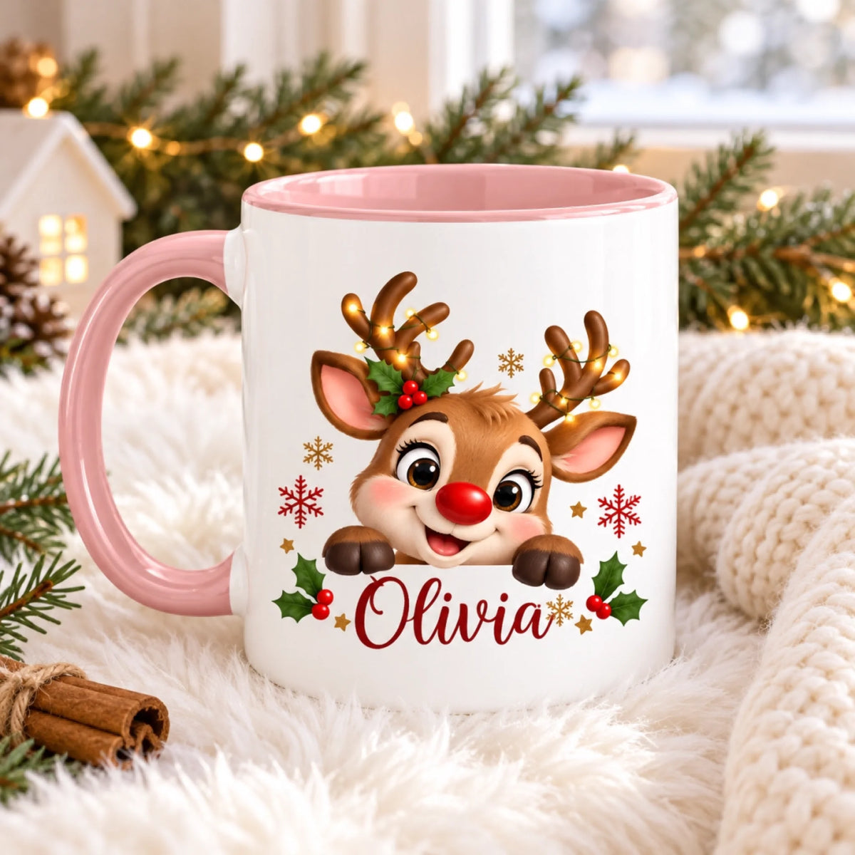 Cốc Giáng sinh Olivia hồng pastel-1