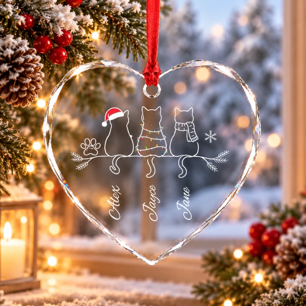 Trái tim Pha lê Noel và Ba Mèo