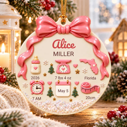 Quả cầu Giáng sinh kỷ niệm Alice Miller
