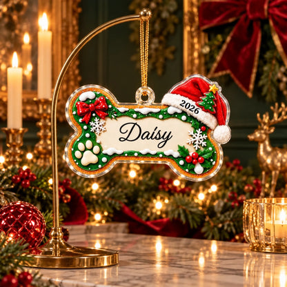 Đồ treo Noel hình xương Daisy-4