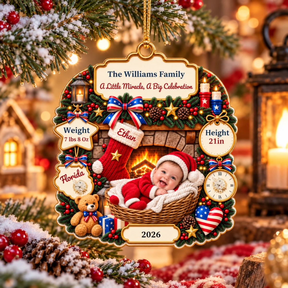 Kỷ niệm Giáng sinh gia đình Williams 2026-2