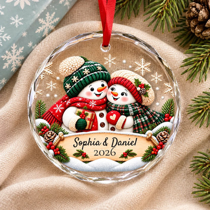 Quả cầu tuyết Noel Sophia & Daniel 2026